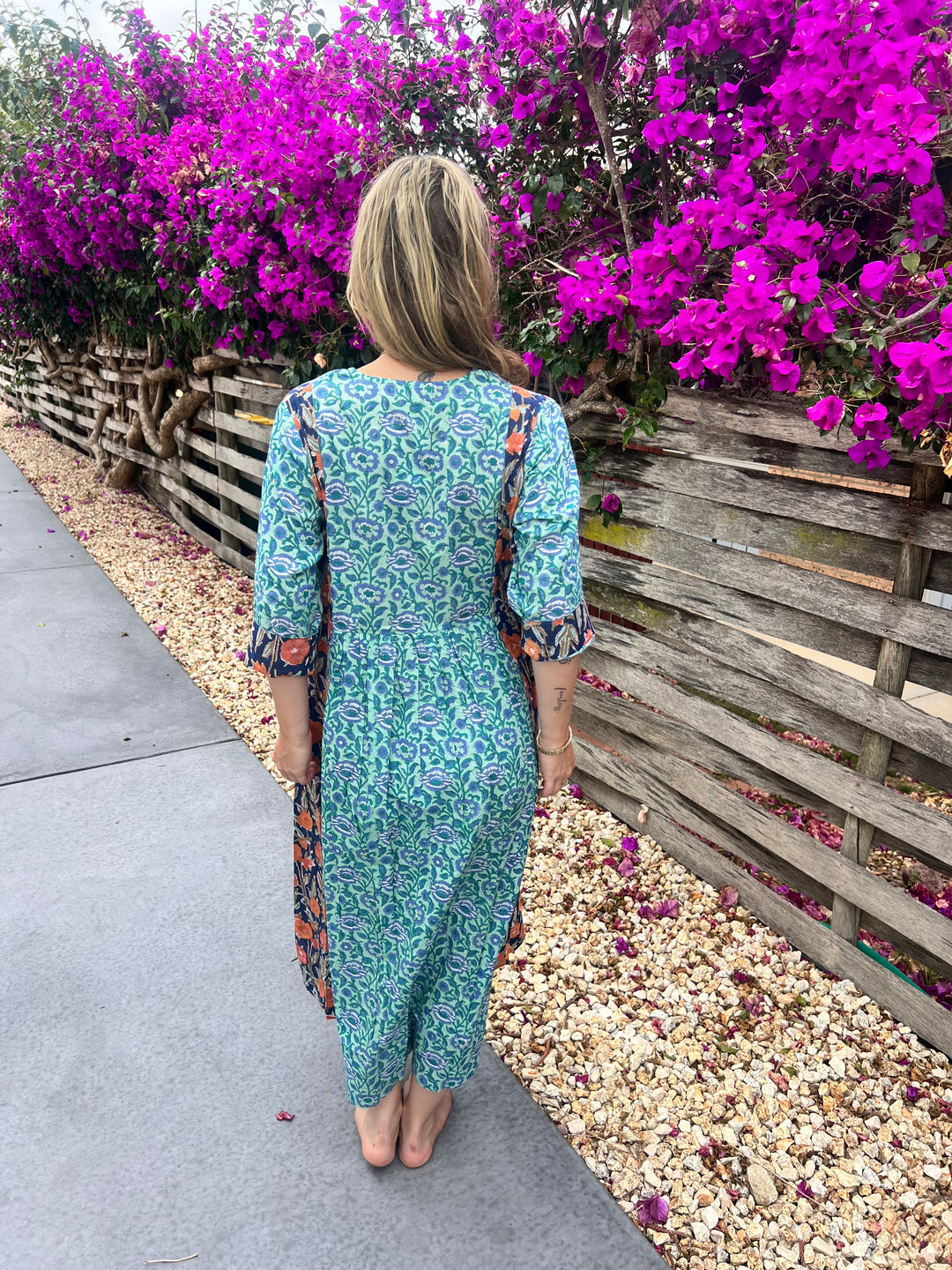 Saffron Dress ~ Blue