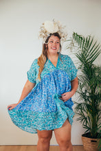 Load image into Gallery viewer, Tessa Dress ~ Blue
