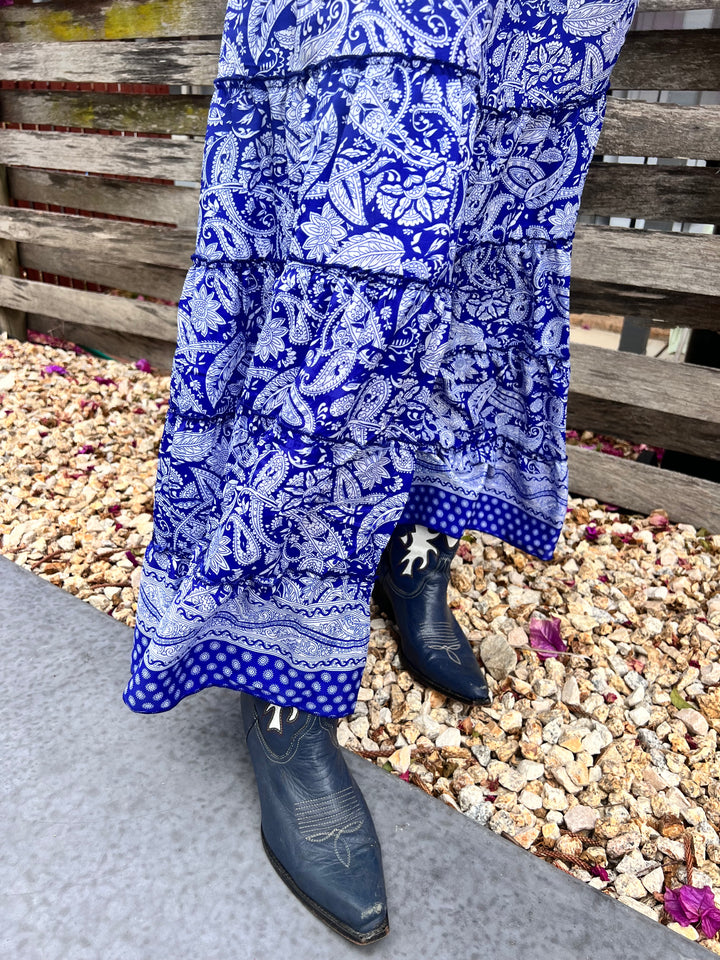 Valentina Dress ~ China blue