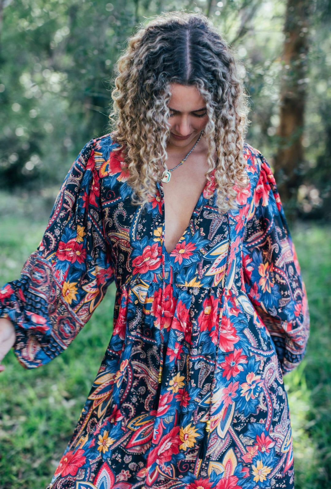 Magnolia dress ~ Midnight