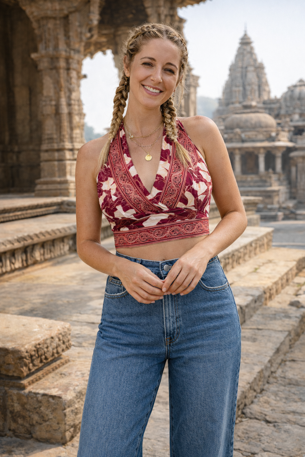 Happiness Halter - Teal
