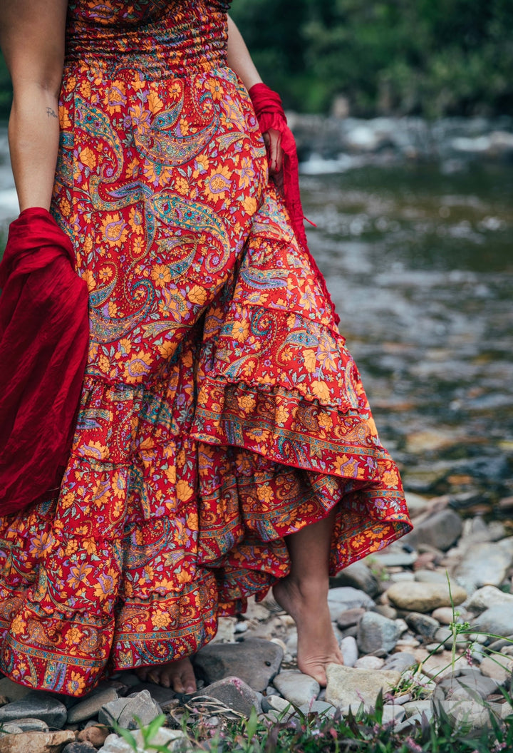 Dulcie Dress ~ Rouge