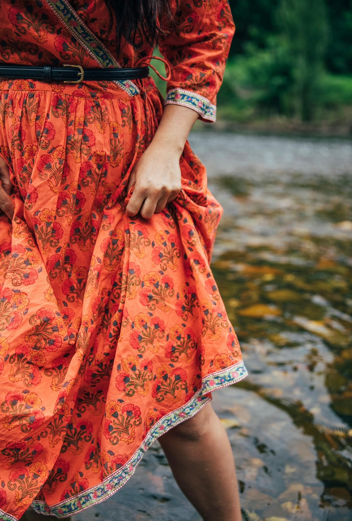 Sienna Sister Dress ~ sunset