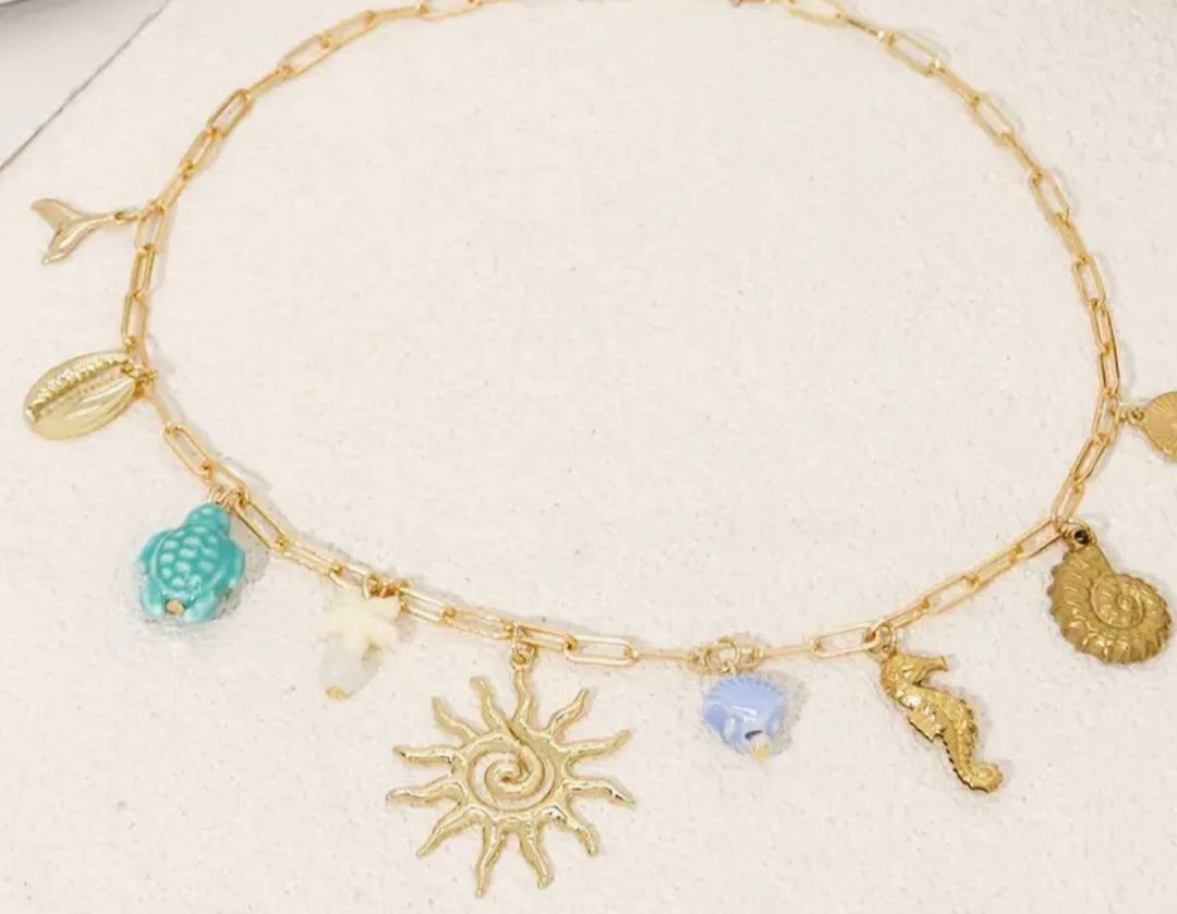 Ocean Charms Necklace