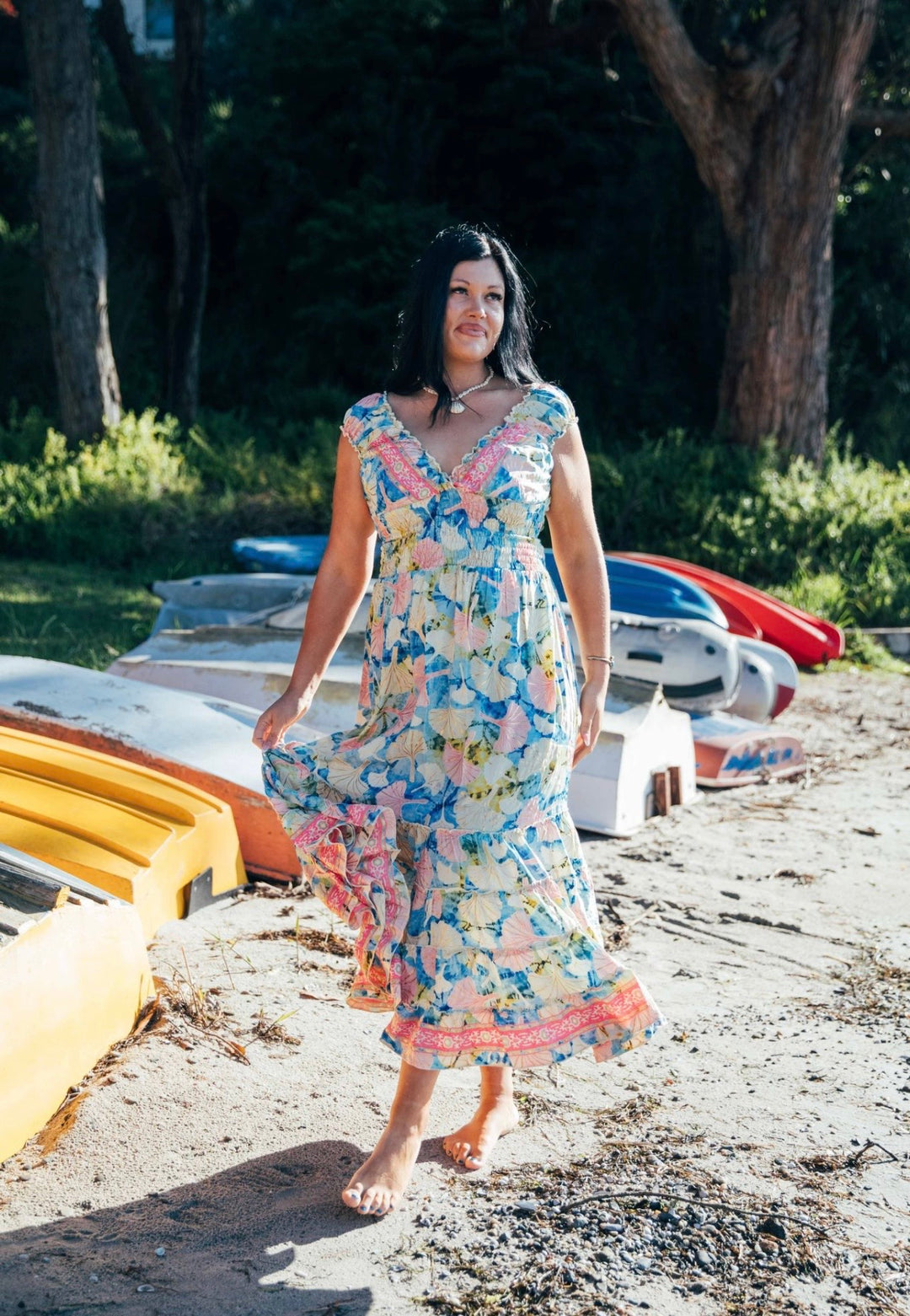 Dulcie Dress ~ Ginko gold fleck ✨