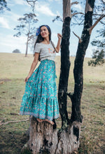 Load image into Gallery viewer, Marigold Skirt ~ Turquoise
