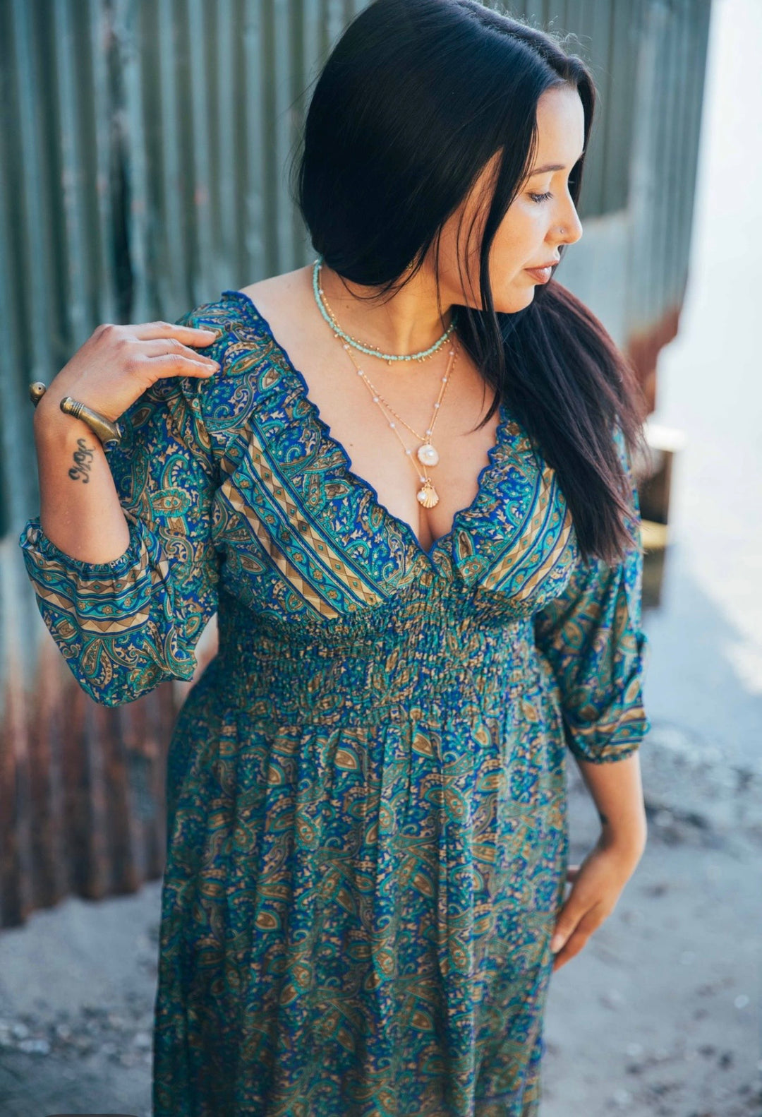 Valentina Dress ~ Navy