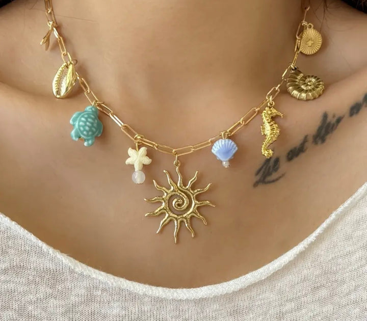 Ocean Charms Necklace