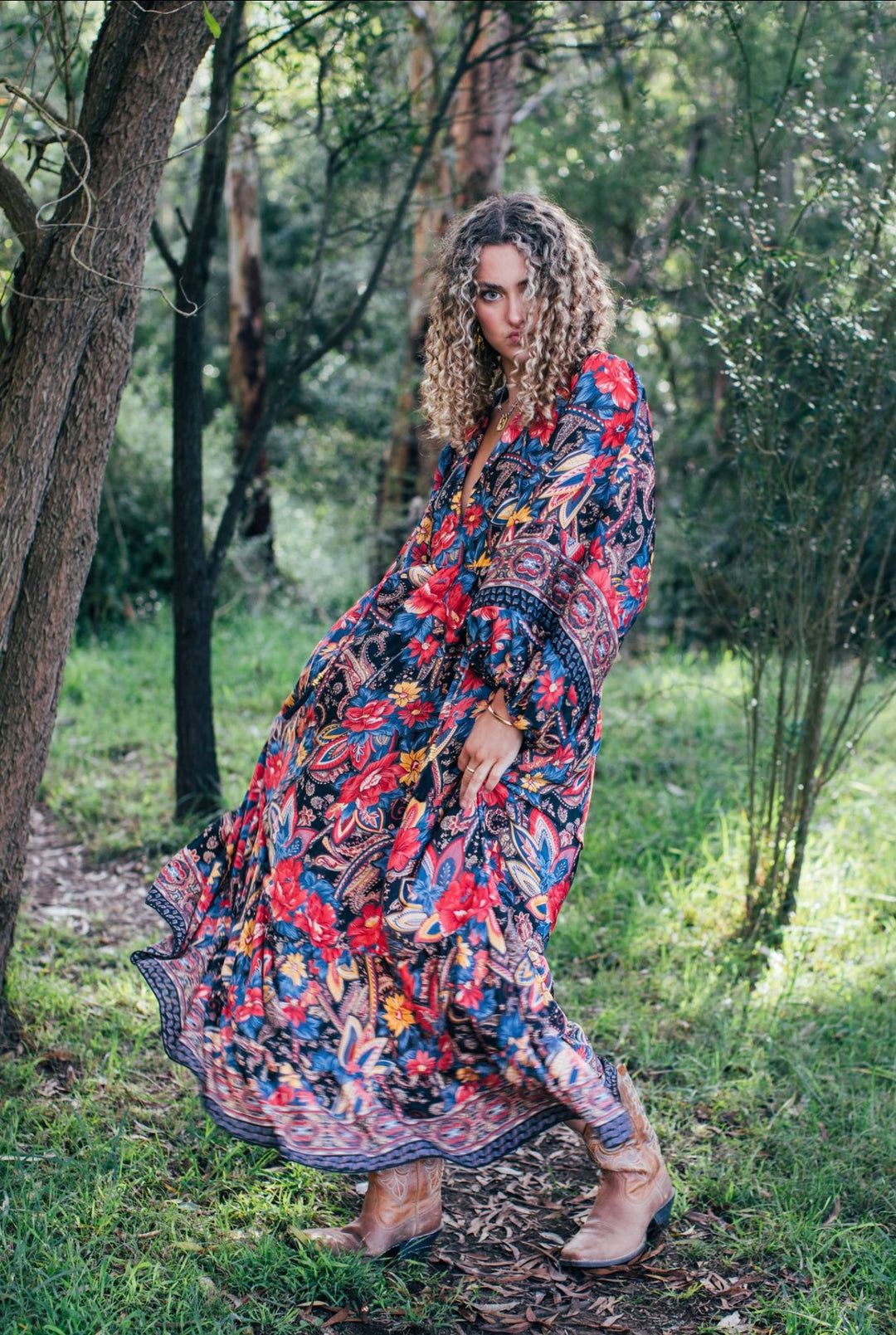 Magnolia dress ~ Midnight