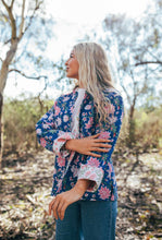 Load image into Gallery viewer, Violet reversible Jacket - Navy
