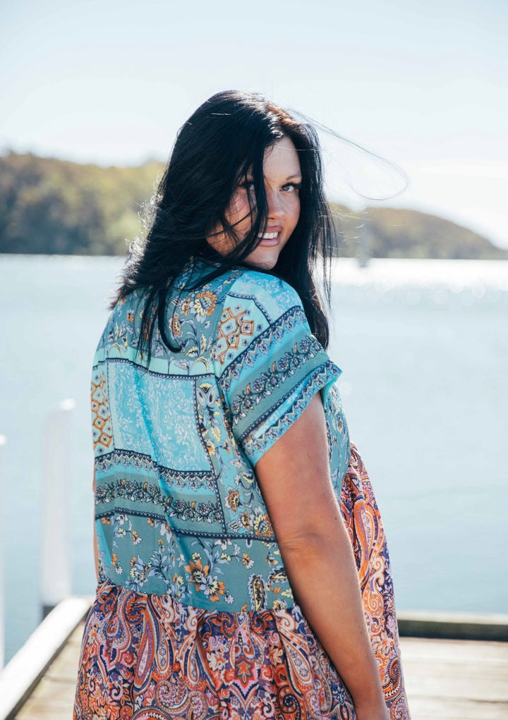 Tessa Dress ~ patchwork