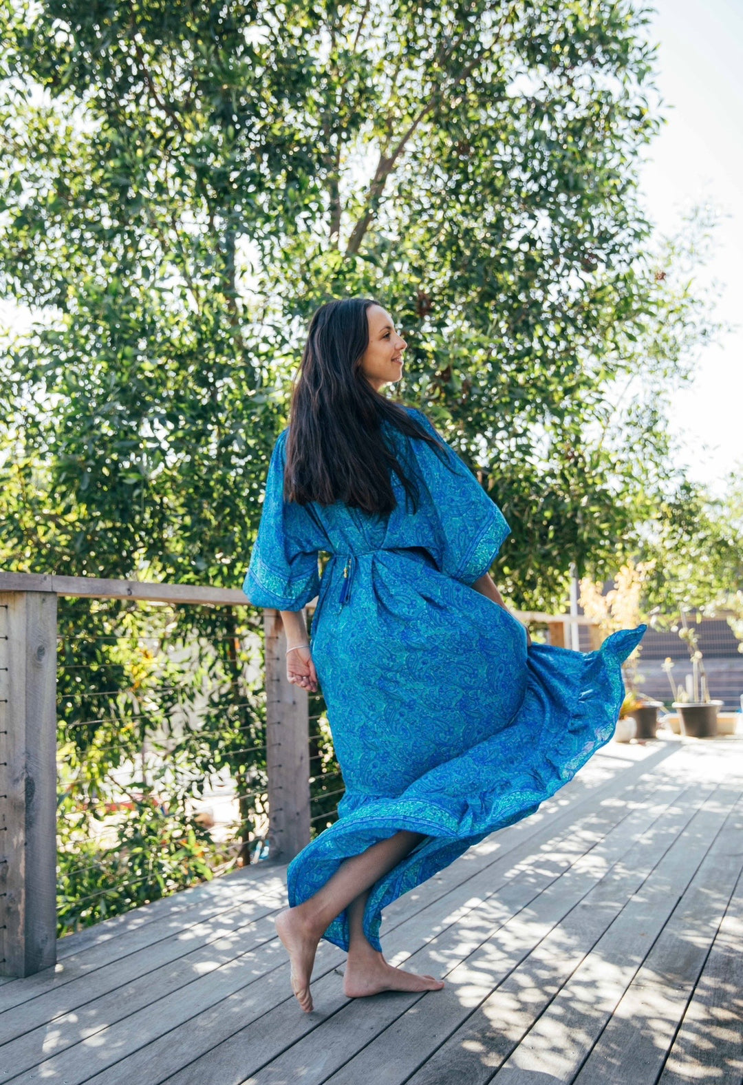 Magnolia dress ~ Ocean
