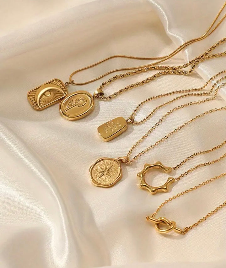 Crescent moon necklace