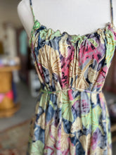 Load image into Gallery viewer, Iris Sun Dress ~ Rainbow with gold fleck
