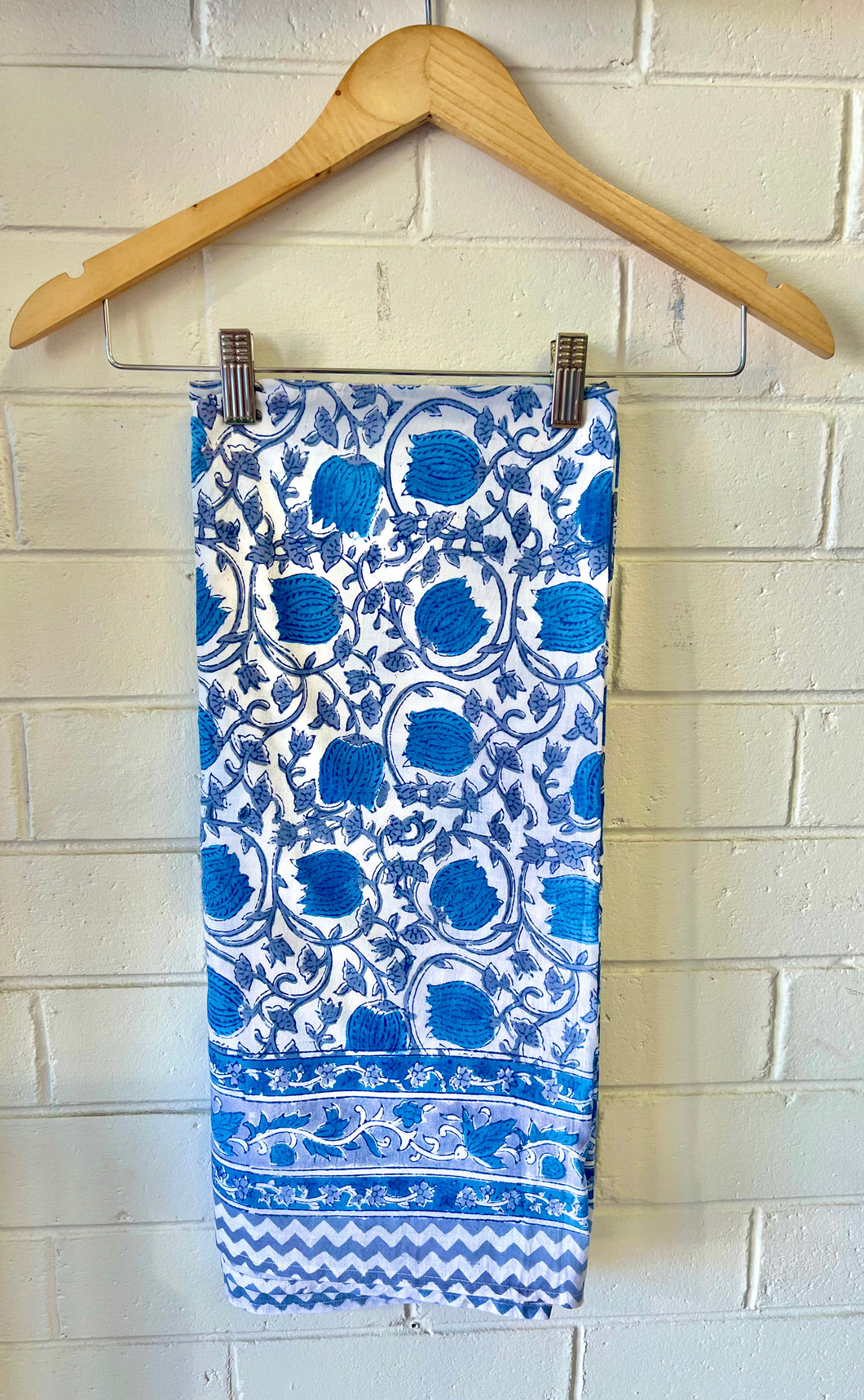 Sunshine Sarong - Blue Floral