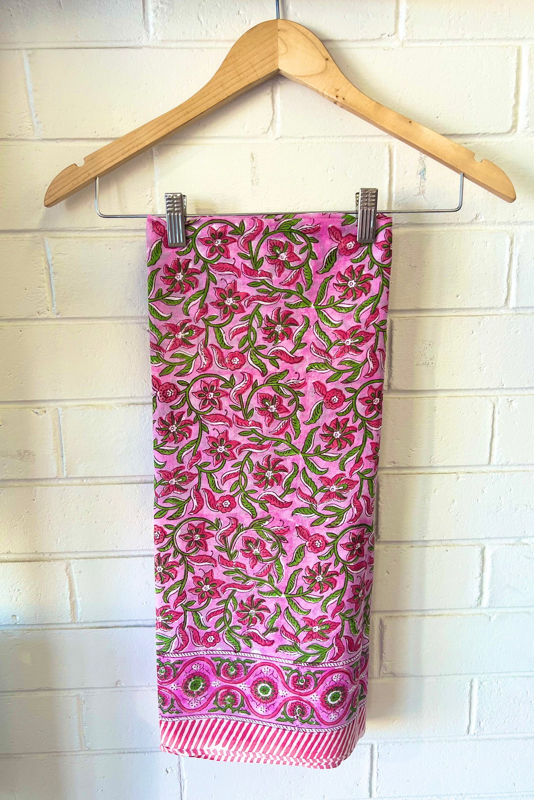 Sunshine Sarong - Pink Floral