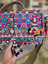 Load image into Gallery viewer, Antique Rainbow Satchel
