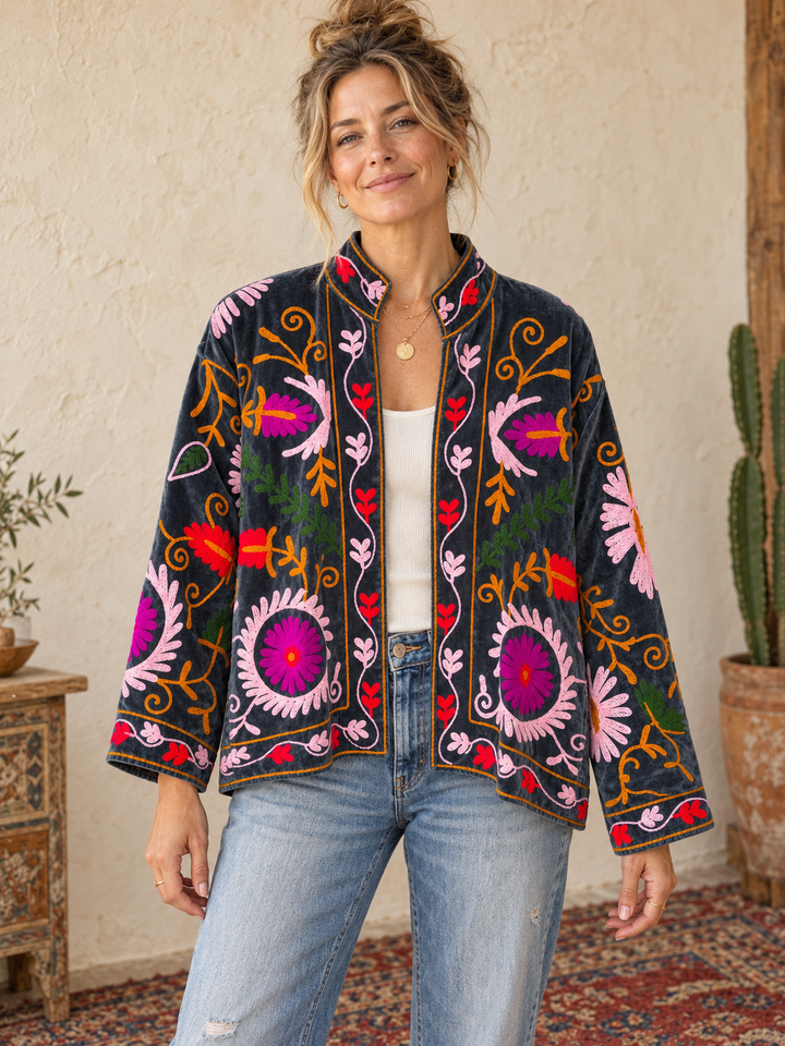 Warm Love Jacket - Navy