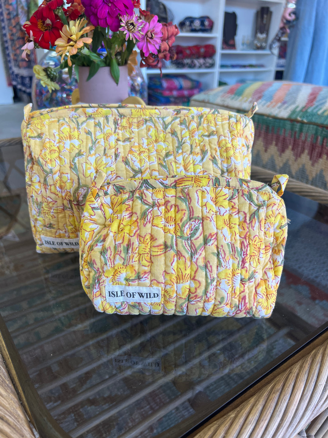 Sunshine Tote large - yellow