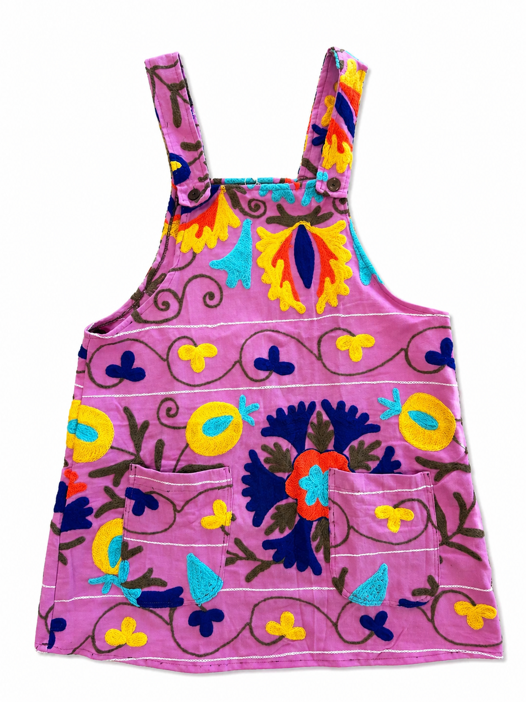 Fly me away Pinafore ~ Pink Medium