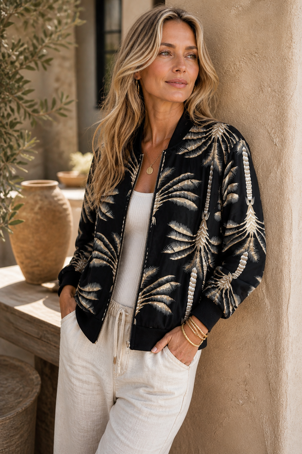 Grace Bomber - Palm