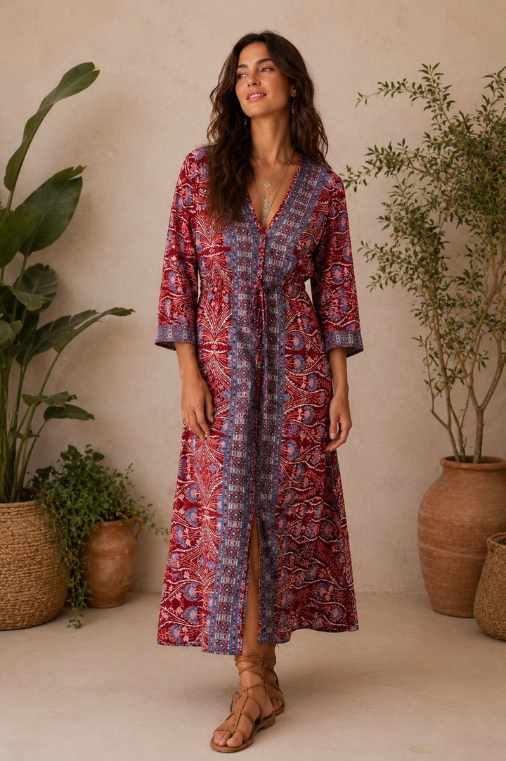 Fuchsia Dress ~ Plum