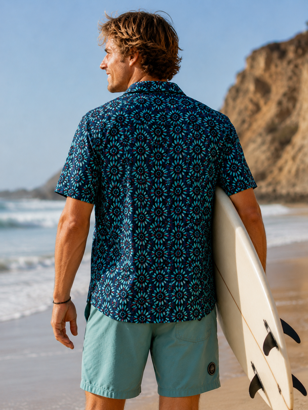 Daddy cool men’s shirt - blue