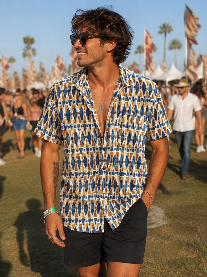 Daddy cool men’s shirt - coconut