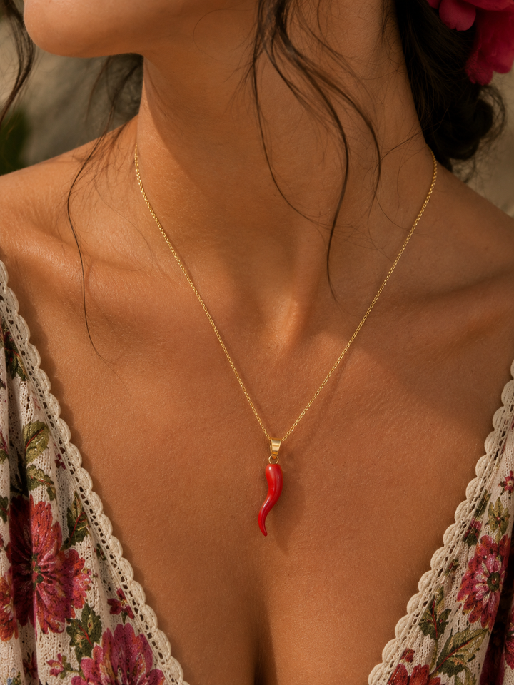 She’s spicy necklace