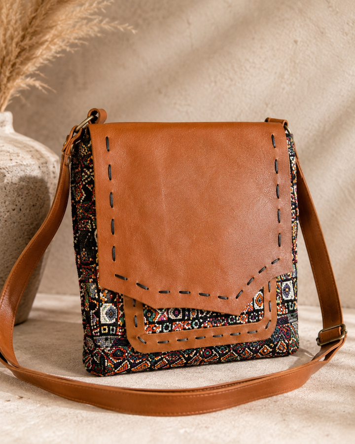 Rainbow Satchel Bag