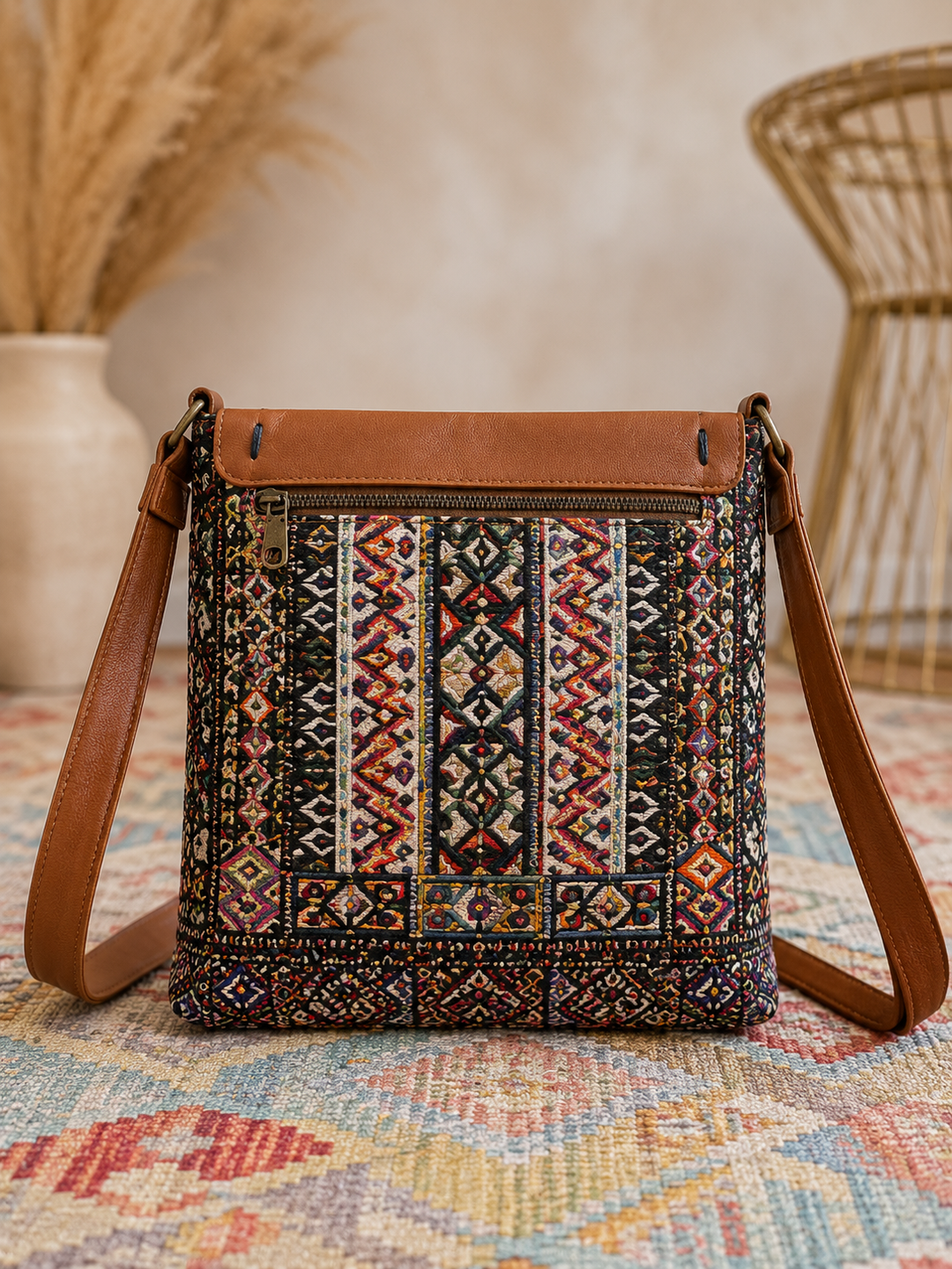 Rainbow Satchel Bag
