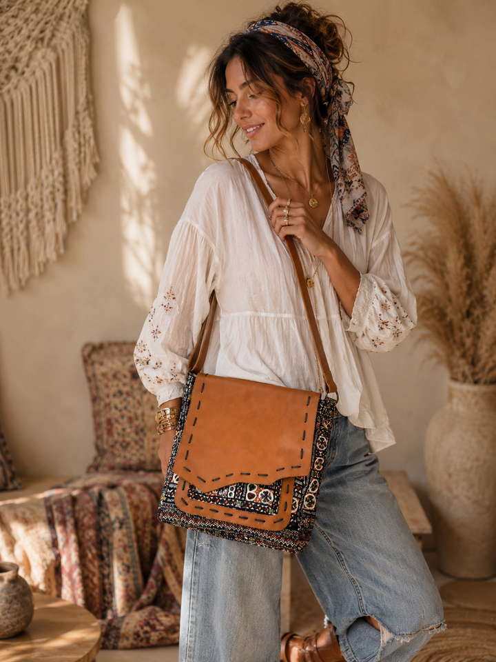 Rainbow Satchel Bag