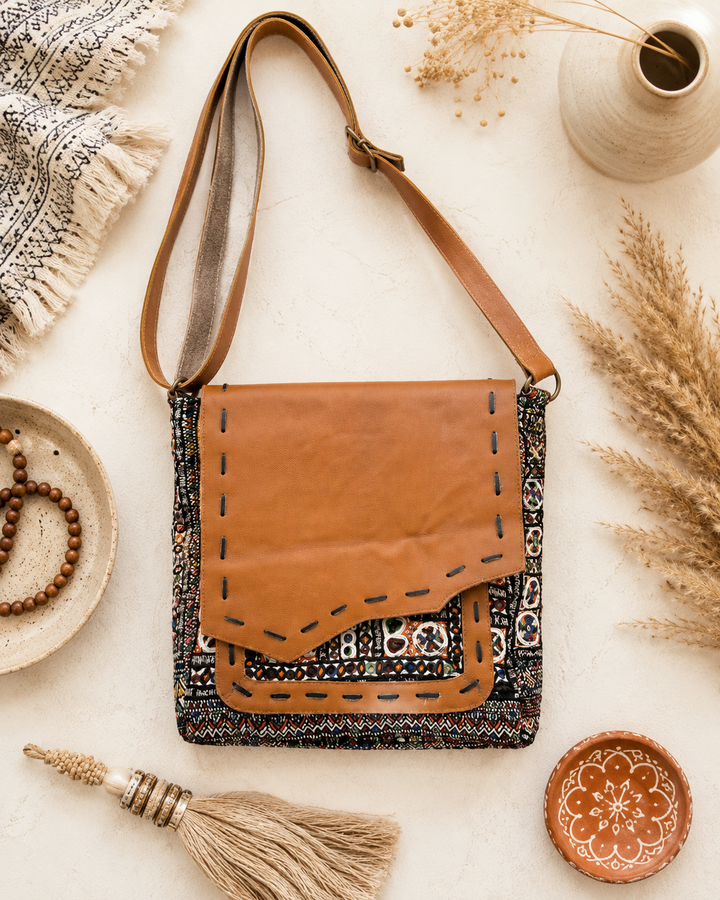 Rainbow Satchel Bag
