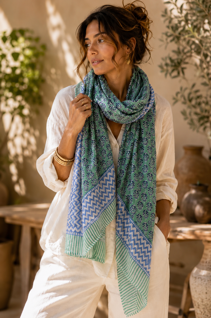 Sunshine Wrap - Turquoise