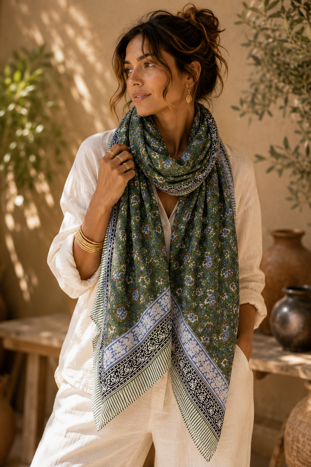 Sunshine Wrap - Olive