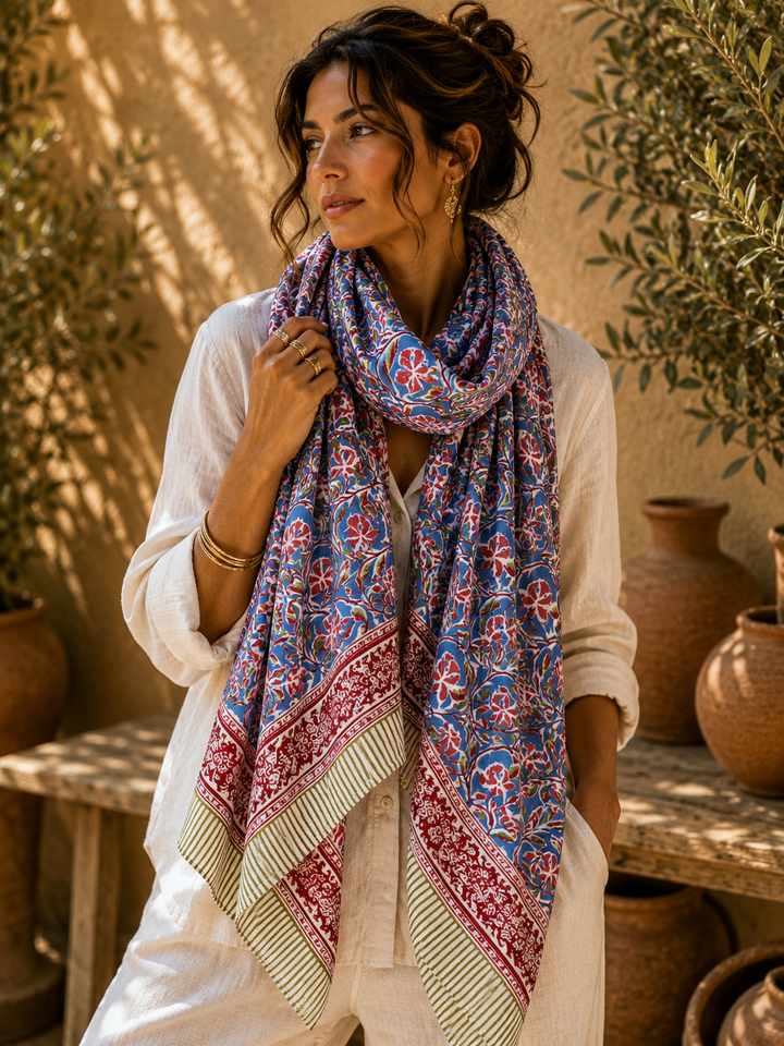 Sunshine Wrap - Blue