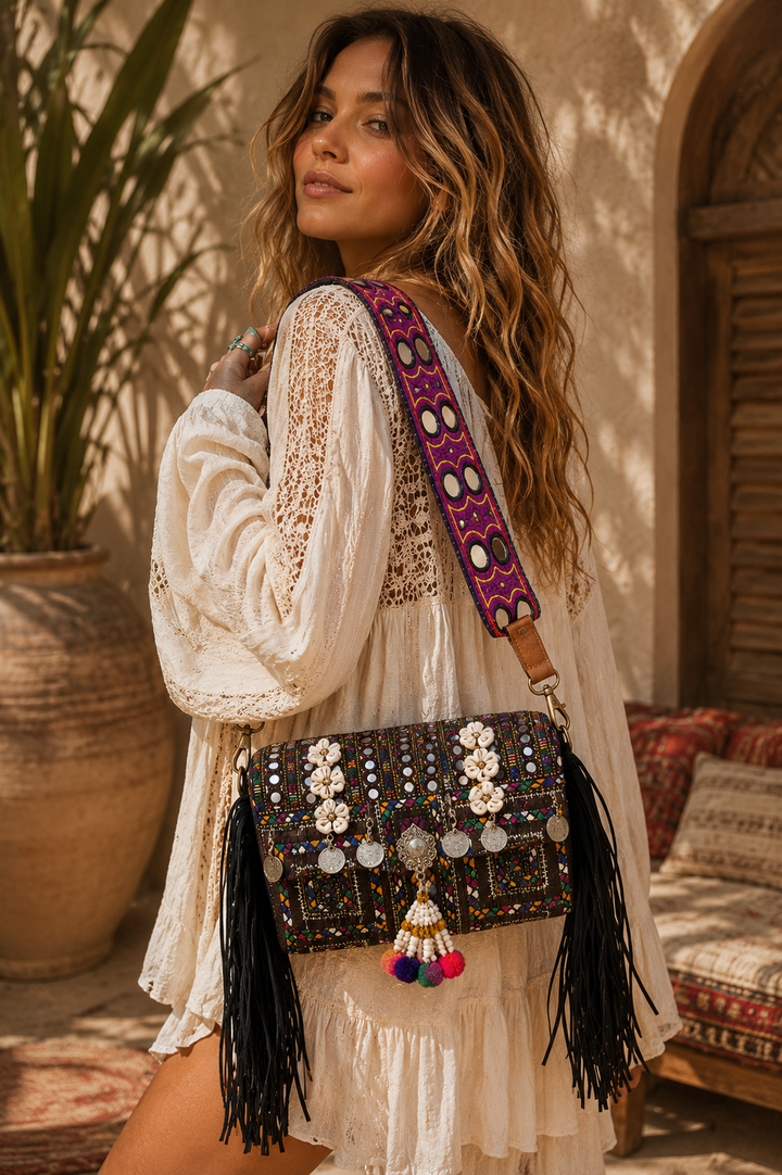 Bells and whistles Satchel ~ Black