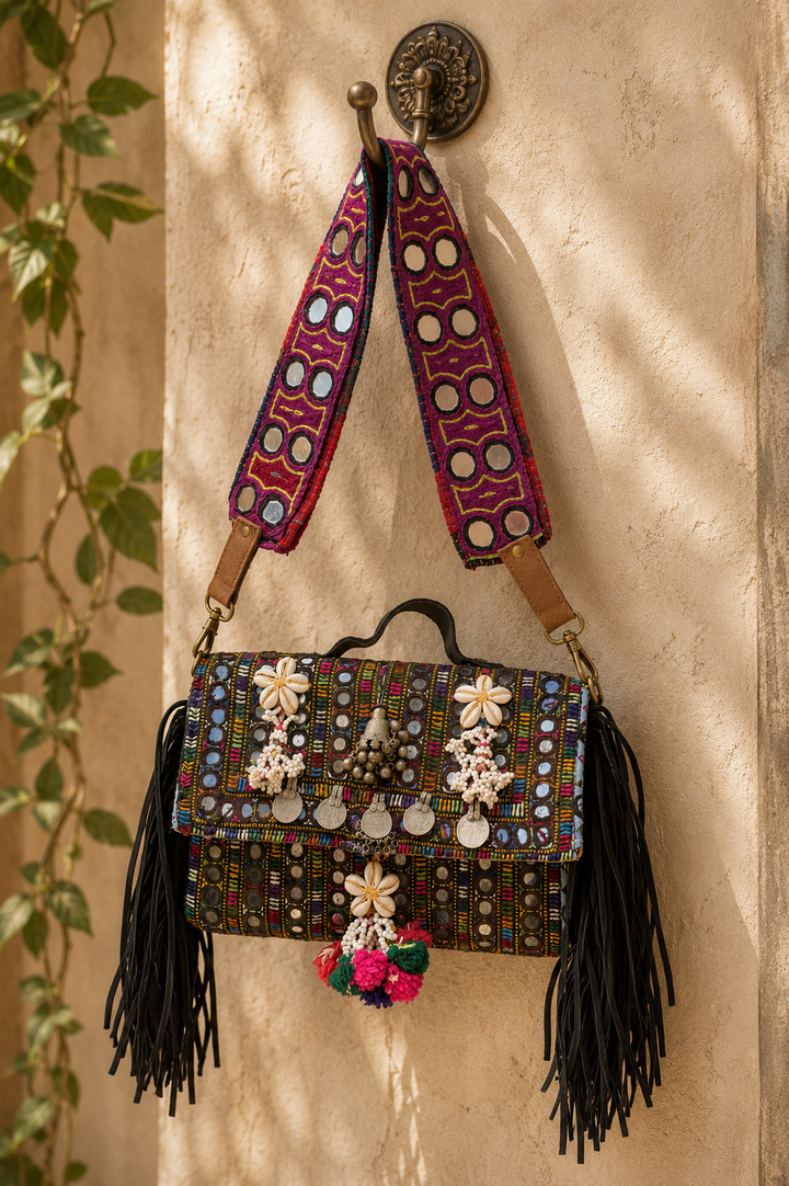 Bells and whistles Satchel ~ Black