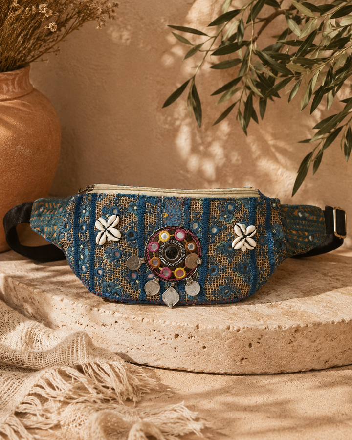 Rainbow Body bag - Teal