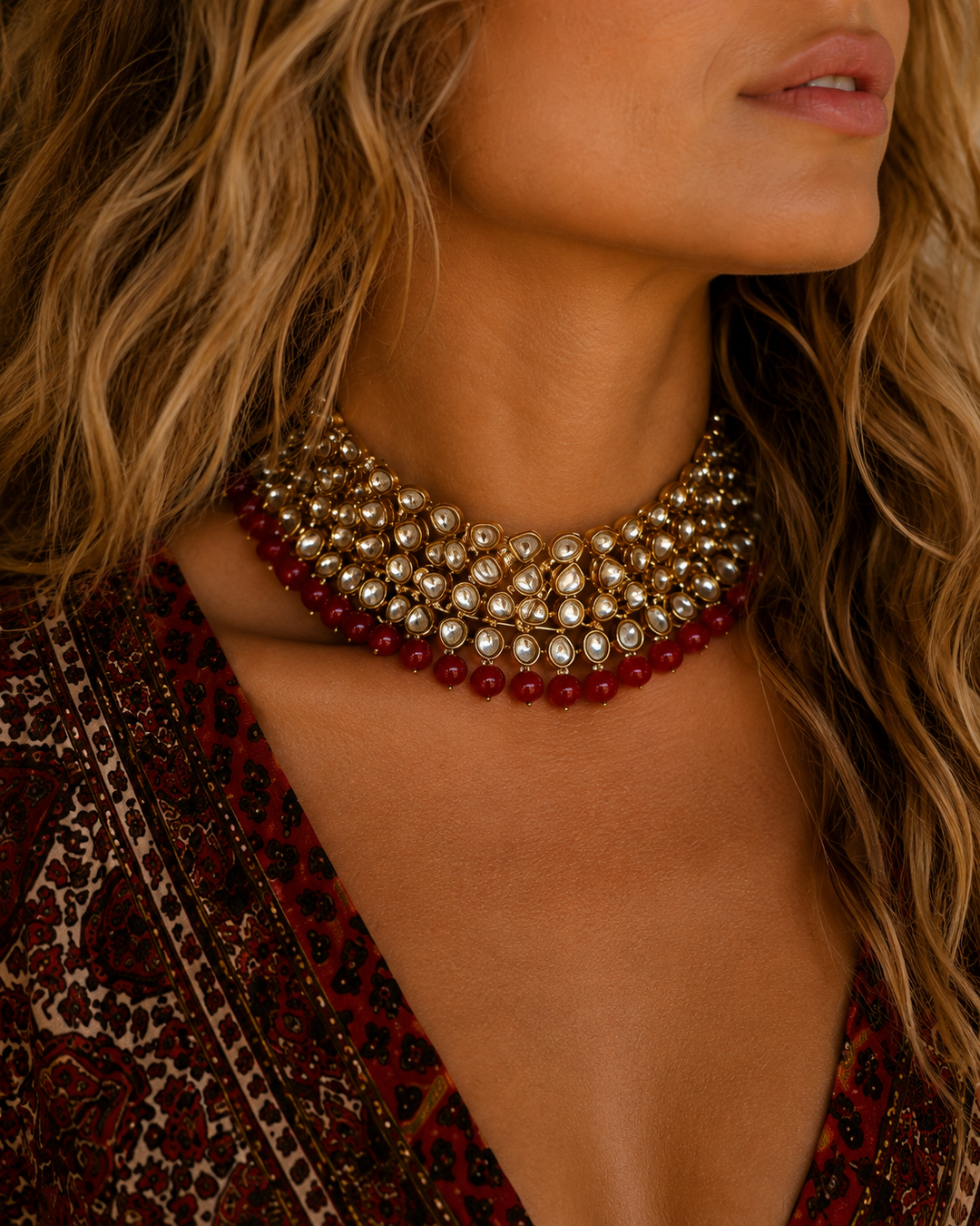 Ruby Moon choker
