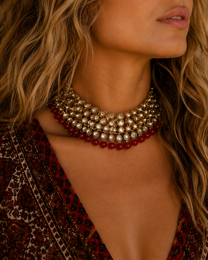 Ruby Moon choker