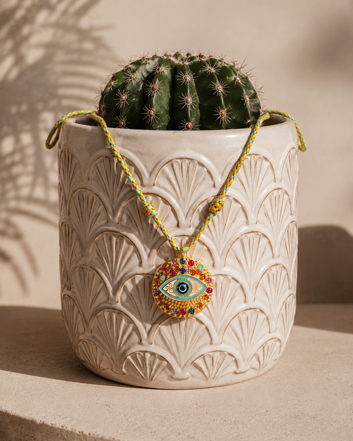 Solstice Eye Necklace
