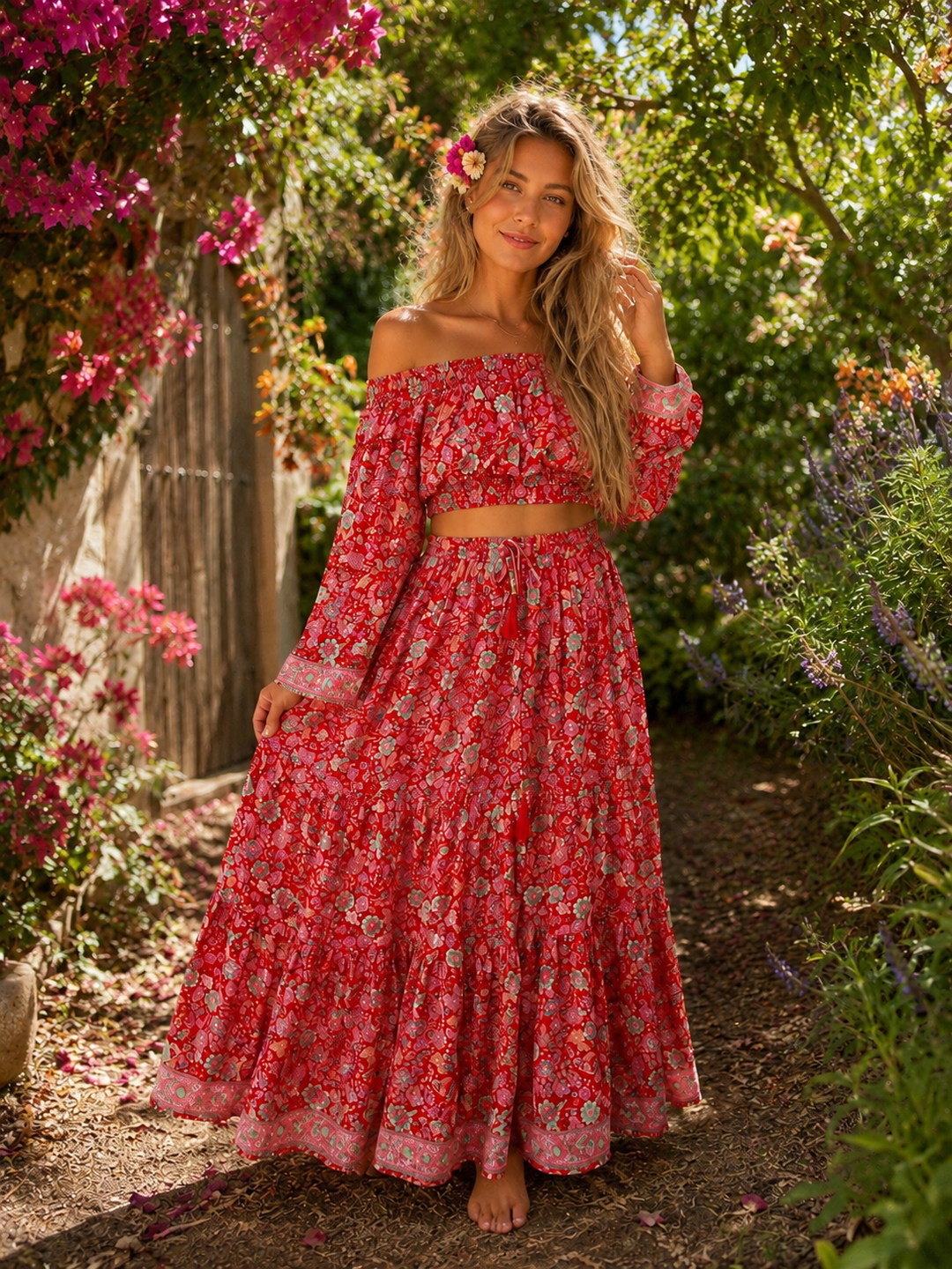 Marigold Crop ~ Cherry
