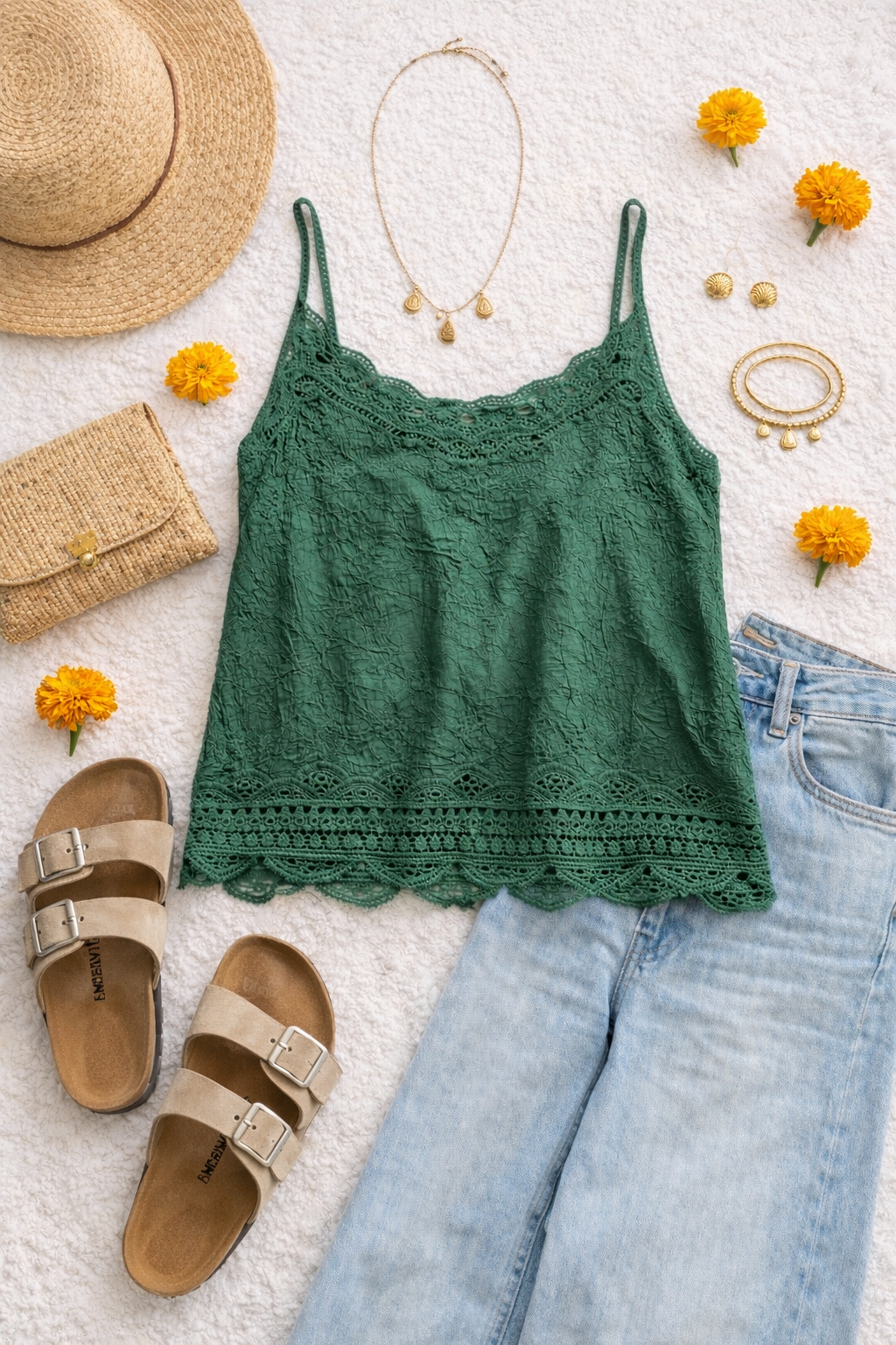 Blue bird cami ~ Forrest