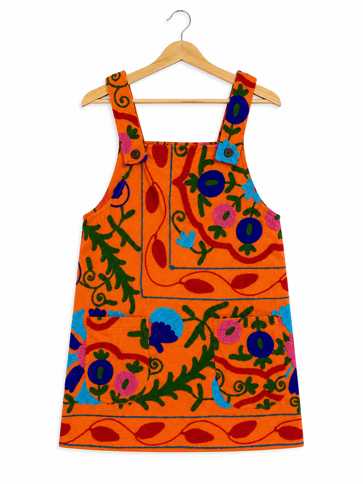 Fly me away Pinafore ~ Mango Small