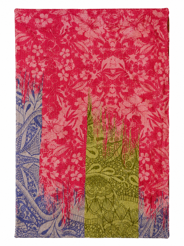 Vintage Indian Kantha Quilt – Single Size