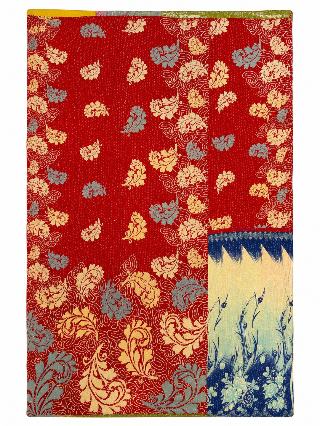 Vintage Indian Kantha Quilt – Single Size
