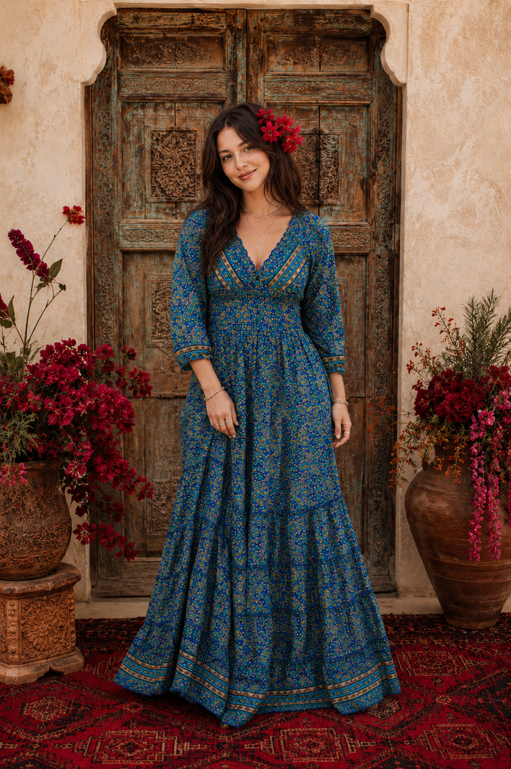 Valentina Dress ~ Navy
