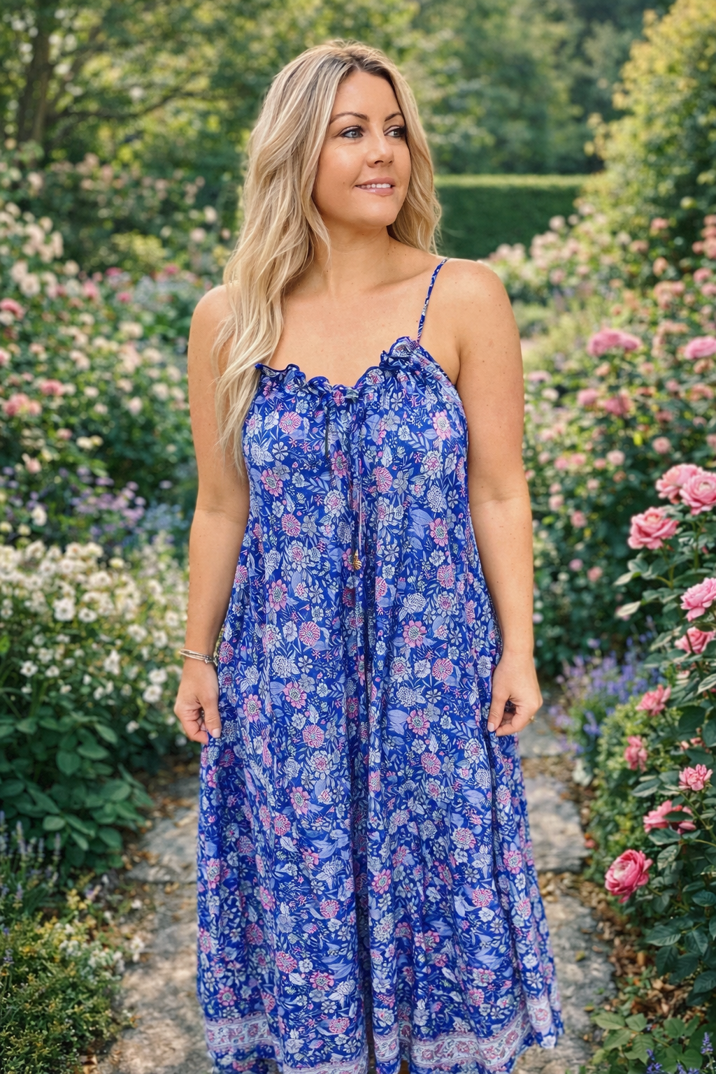 Iris Sun Dress ~ Violet