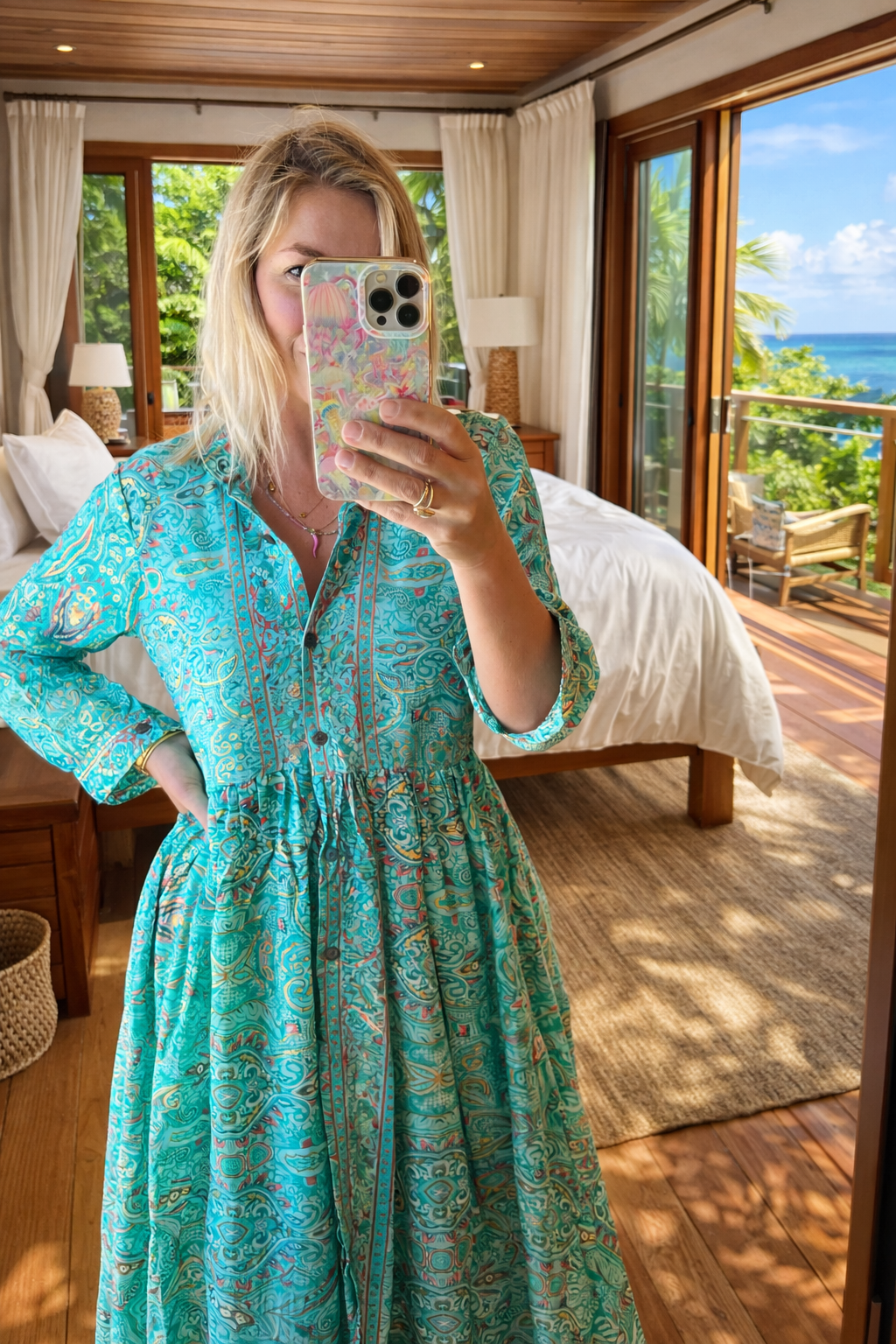Oozie shirt dress